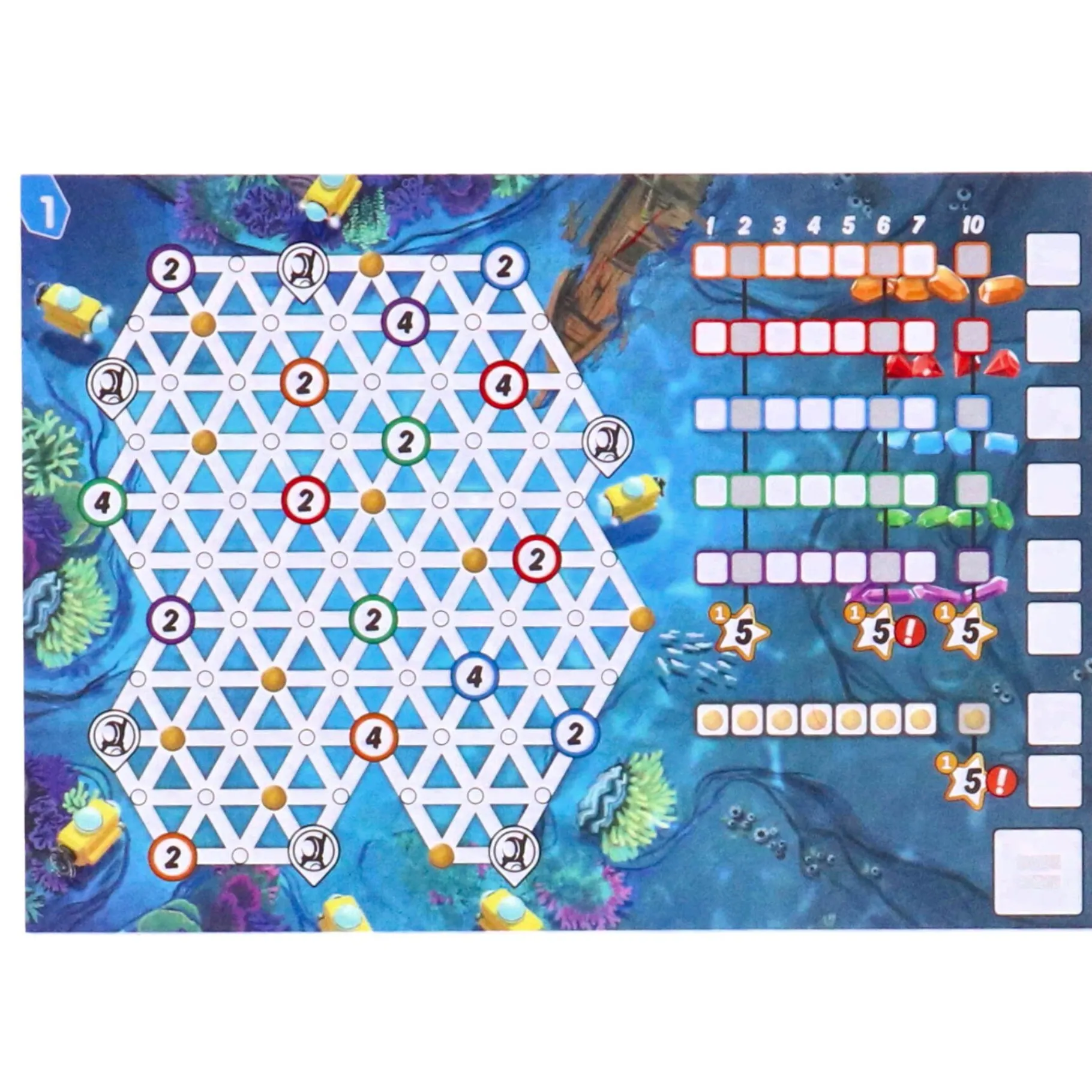 Dobbelspellen>999-games Pick a Pen Reefs - Dobbelspel