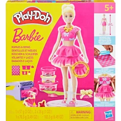 Klei> Play-Doh Barbie ruffles and bows