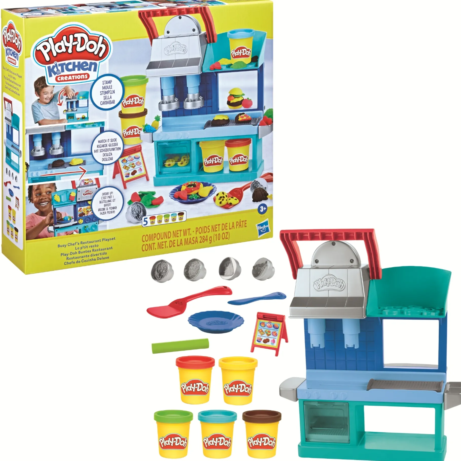 Klei>Hasbro Playdoh Busy Chefs Restaurant