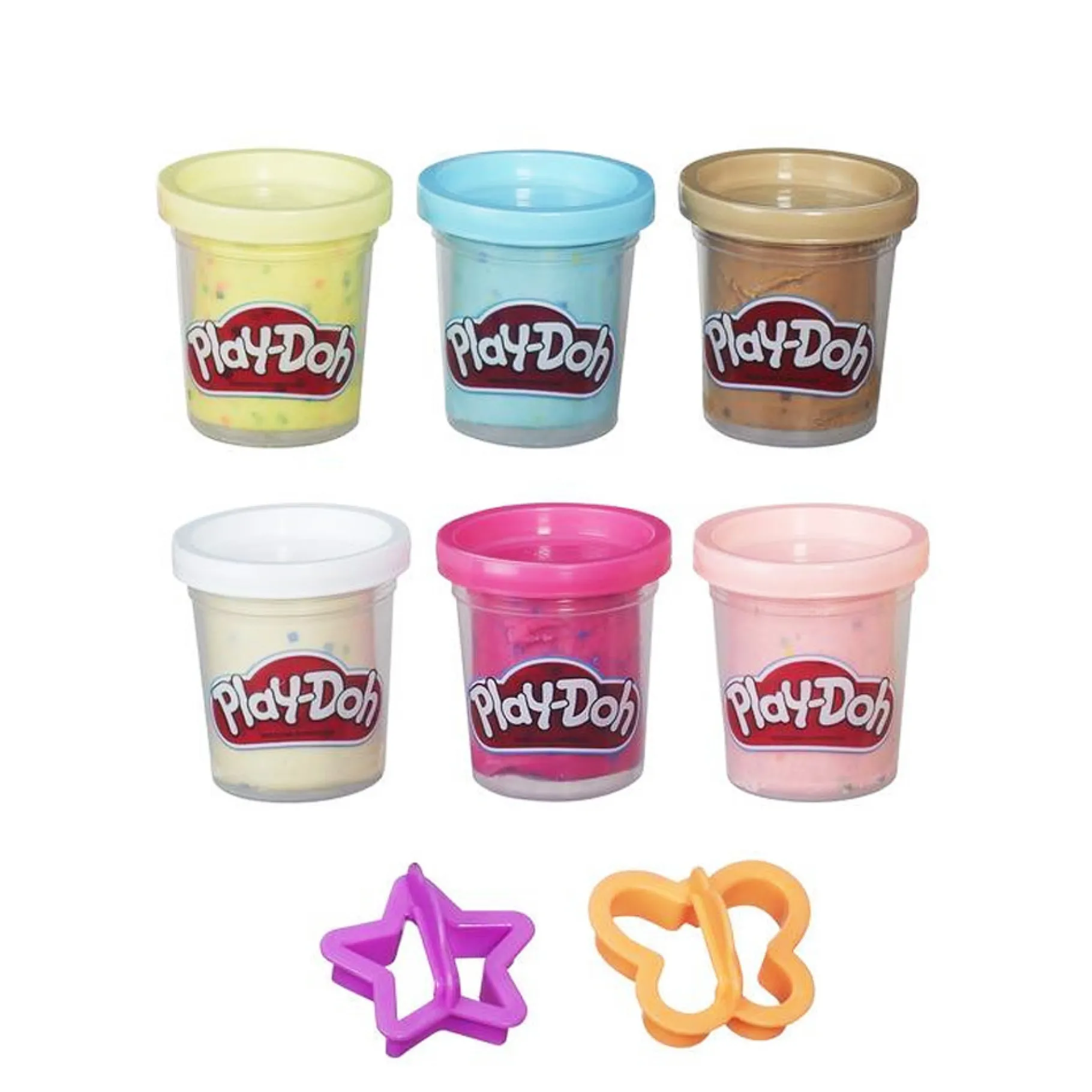 Klei>Hasbro Play-Doh Confetti 6 Pack