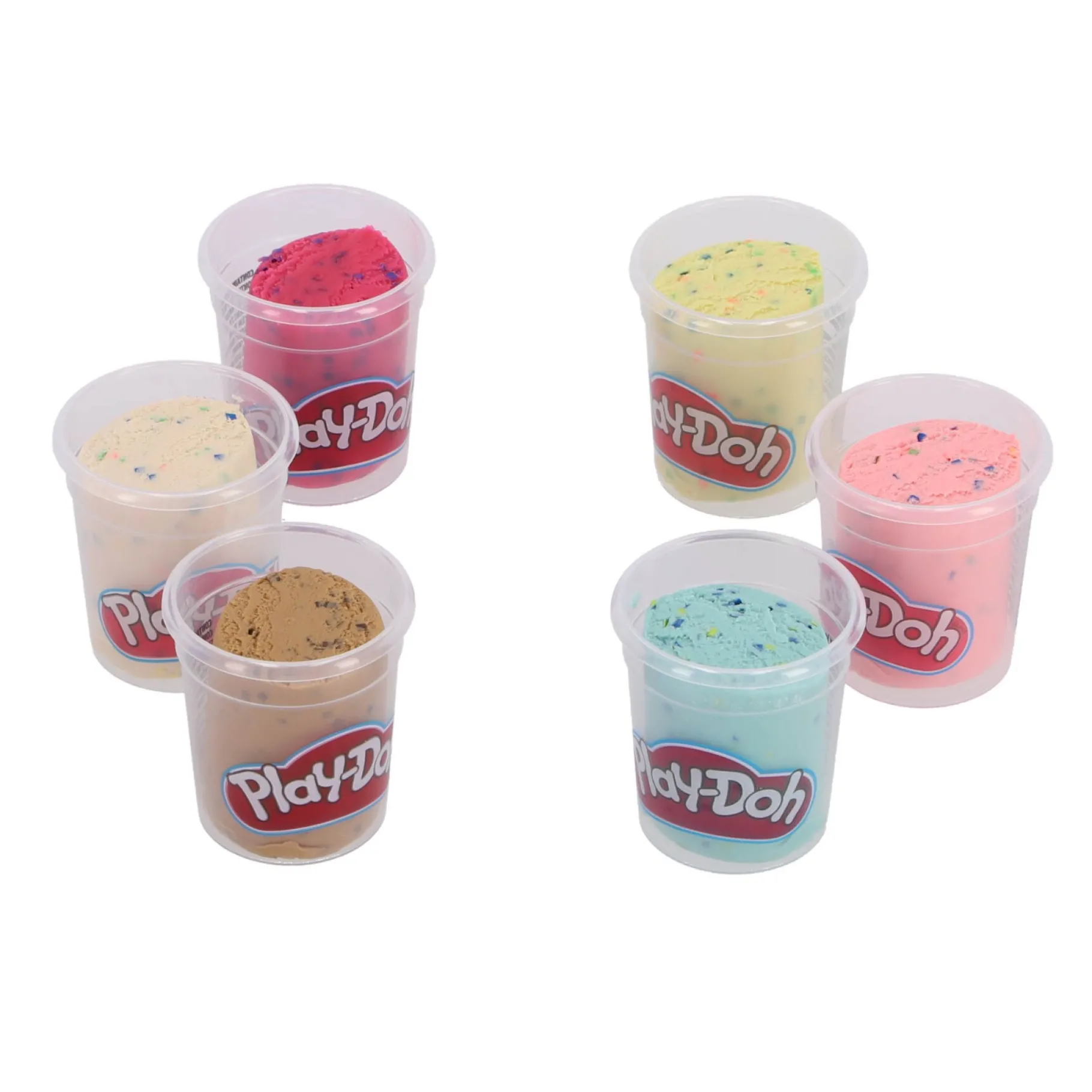 Klei>Hasbro Play-Doh Confetti 6 Pack