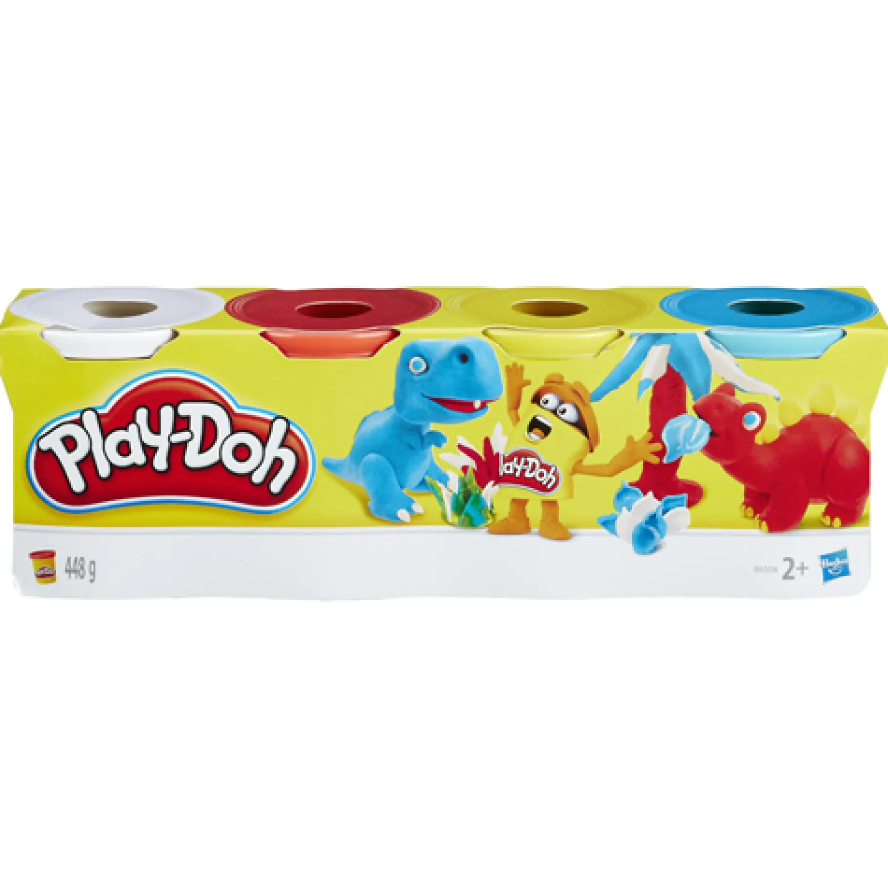 Klei>Hasbro Play-Doh Klassieke Kleuren 4-Pack Assorti