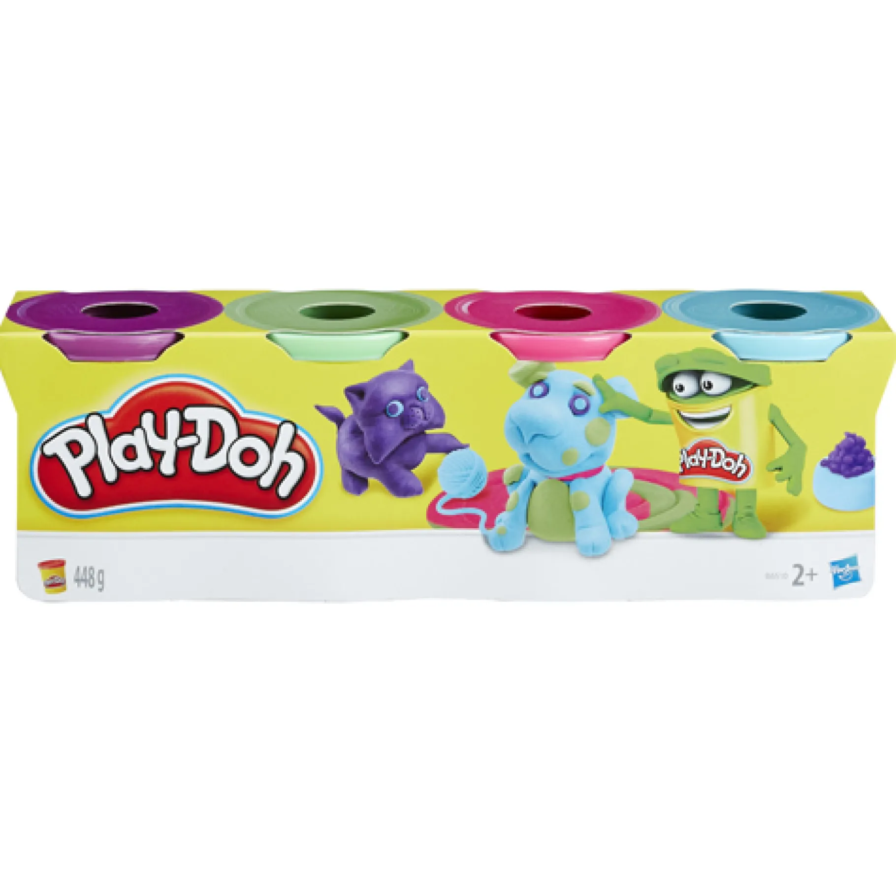 Klei>Hasbro Play-Doh Klassieke Kleuren 4-Pack Assorti