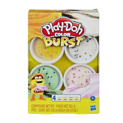 Klei>Hasbro Play-Doh Kleur Explosie 4-Pack