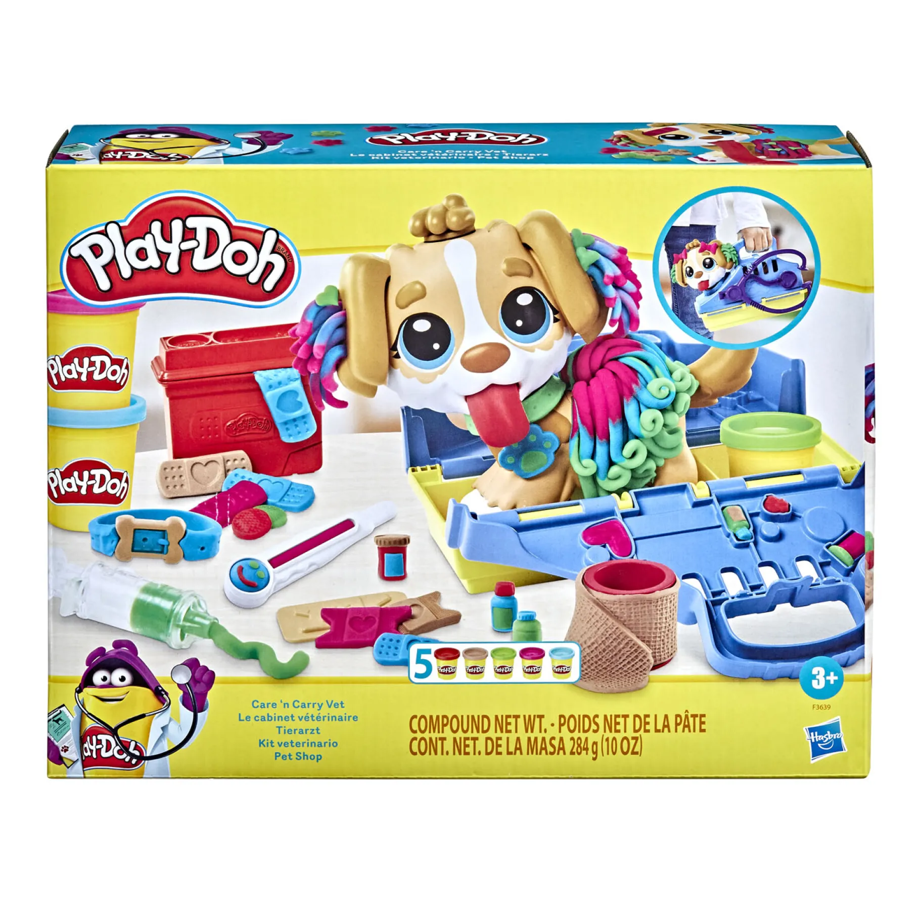 Klei>Hasbro Play-Doh Meeneem Dierenarts