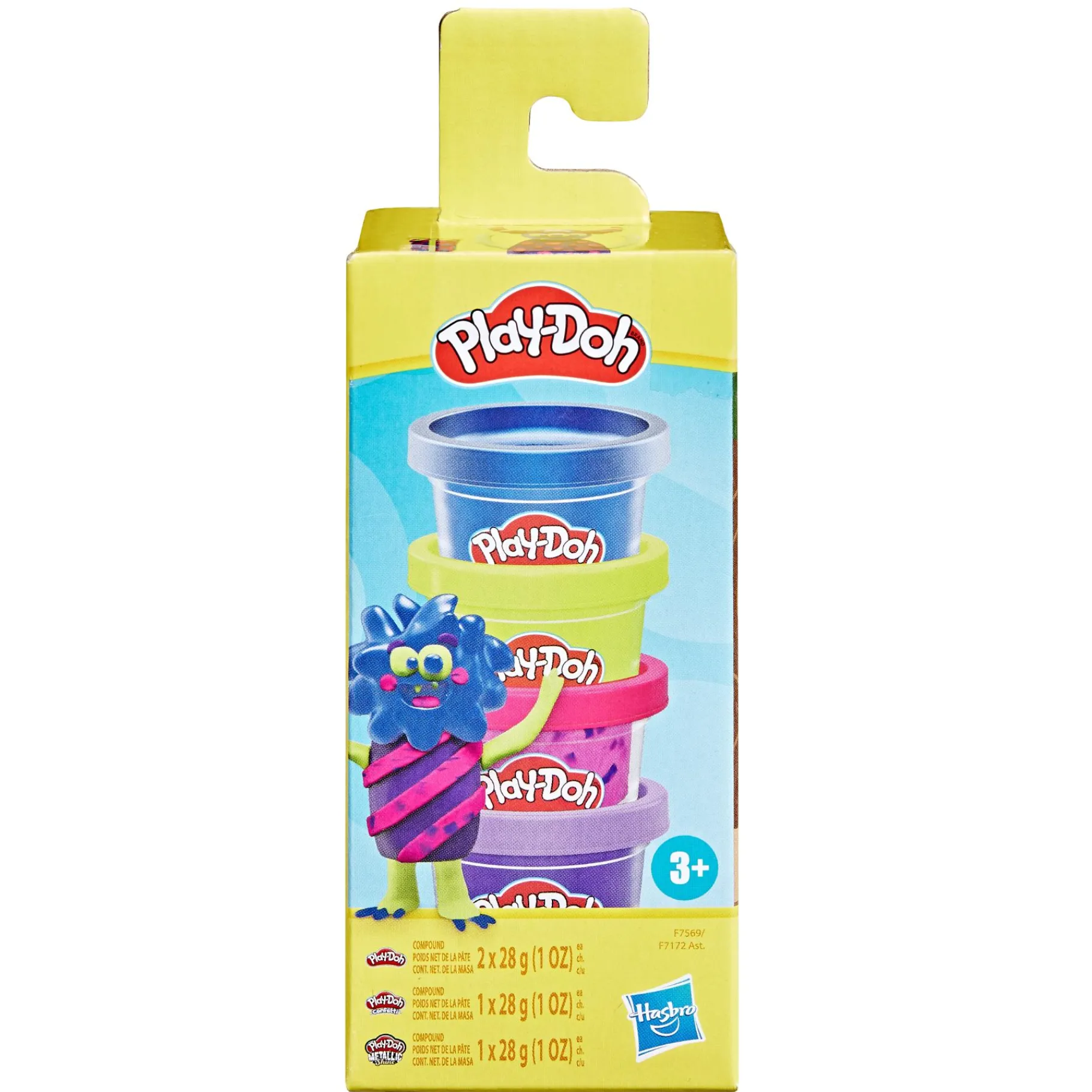 Klei> Play-Doh mini color pack assorti new