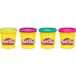 Klei> Play-Doh vibrant colours 4 pack new