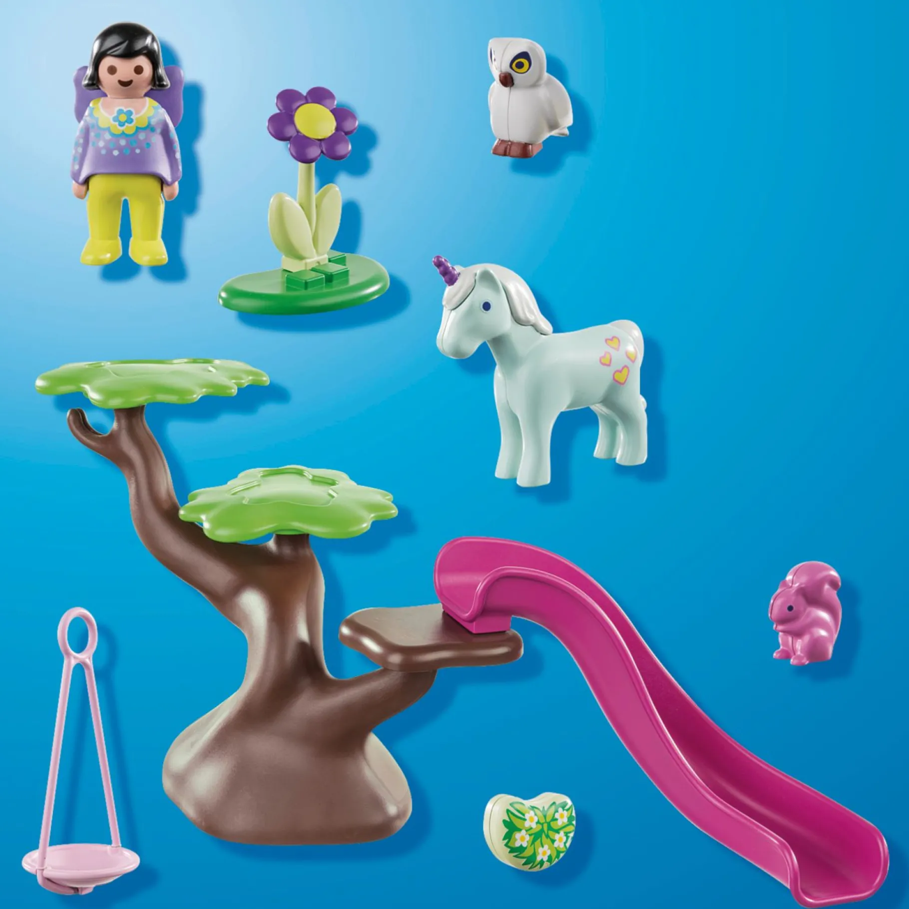 Jongens|Bouwstenen>Playmobil 70400 123 Feeërieke Speeltuin