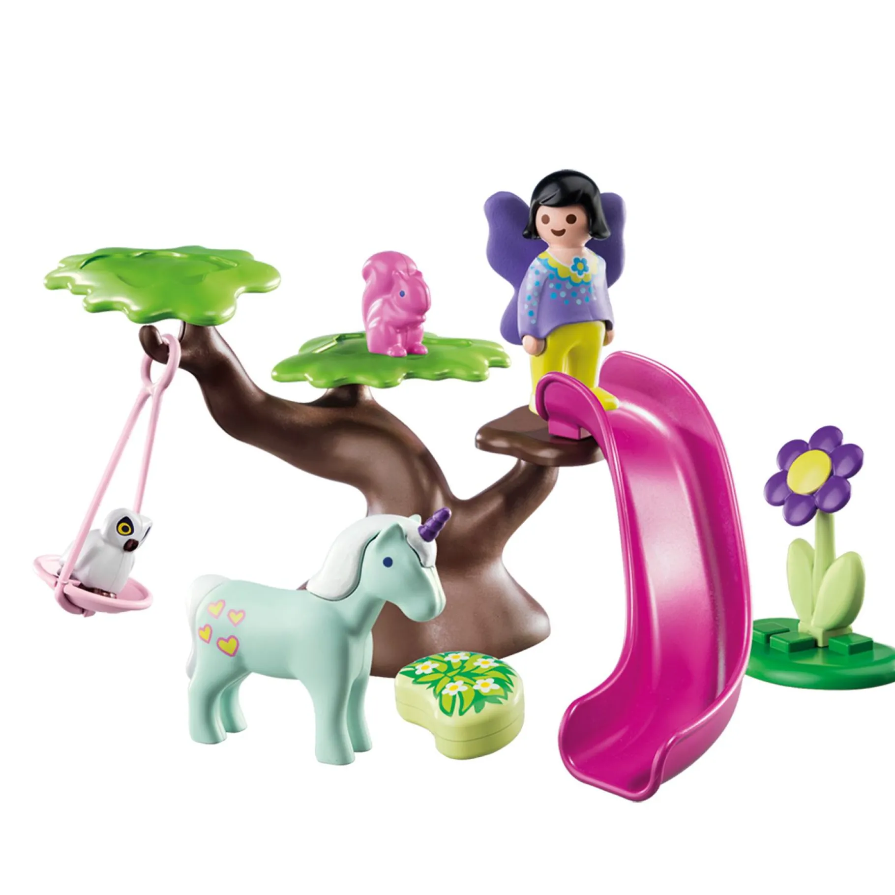 Jongens|Bouwstenen>Playmobil 70400 123 Feeërieke Speeltuin