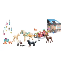 Bouwpakketten>Playmobil 71345 Advent Paarden
