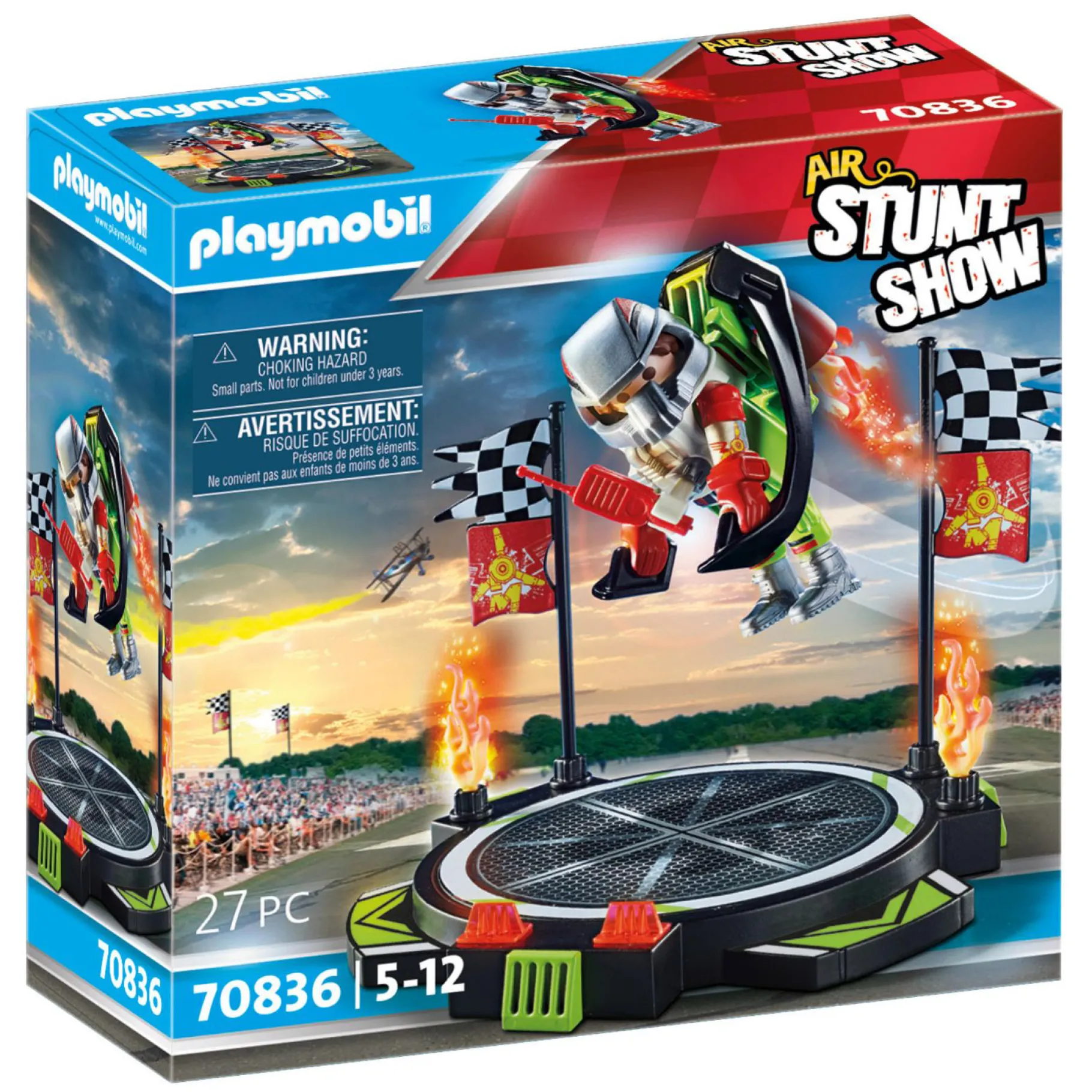Jongens|Bouwstenen>Playmobil 70836 Air Stuntshow Jetpack Vlieger