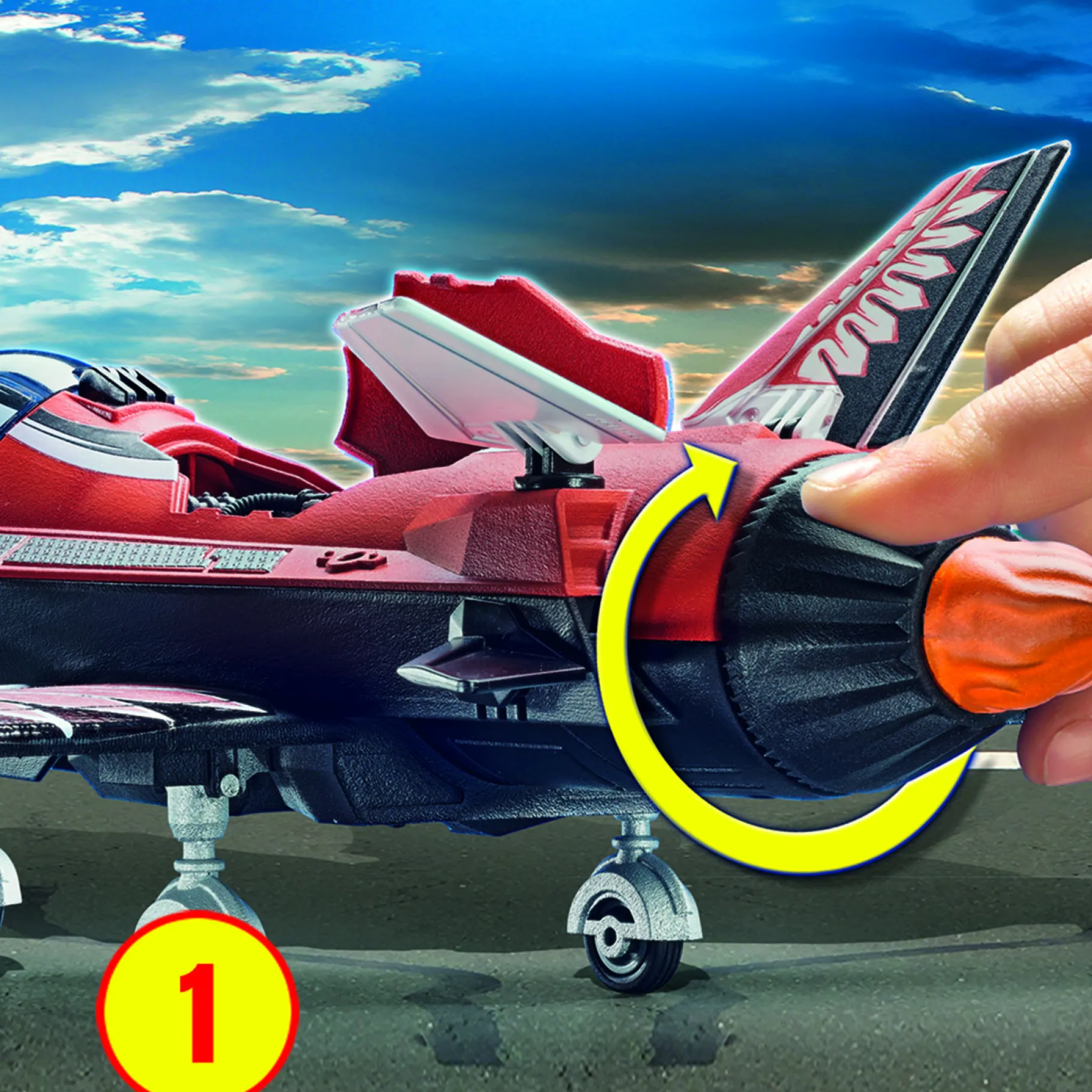 Jongens|Bouwstenen>Playmobil 70832 Air Stuntshow Jet