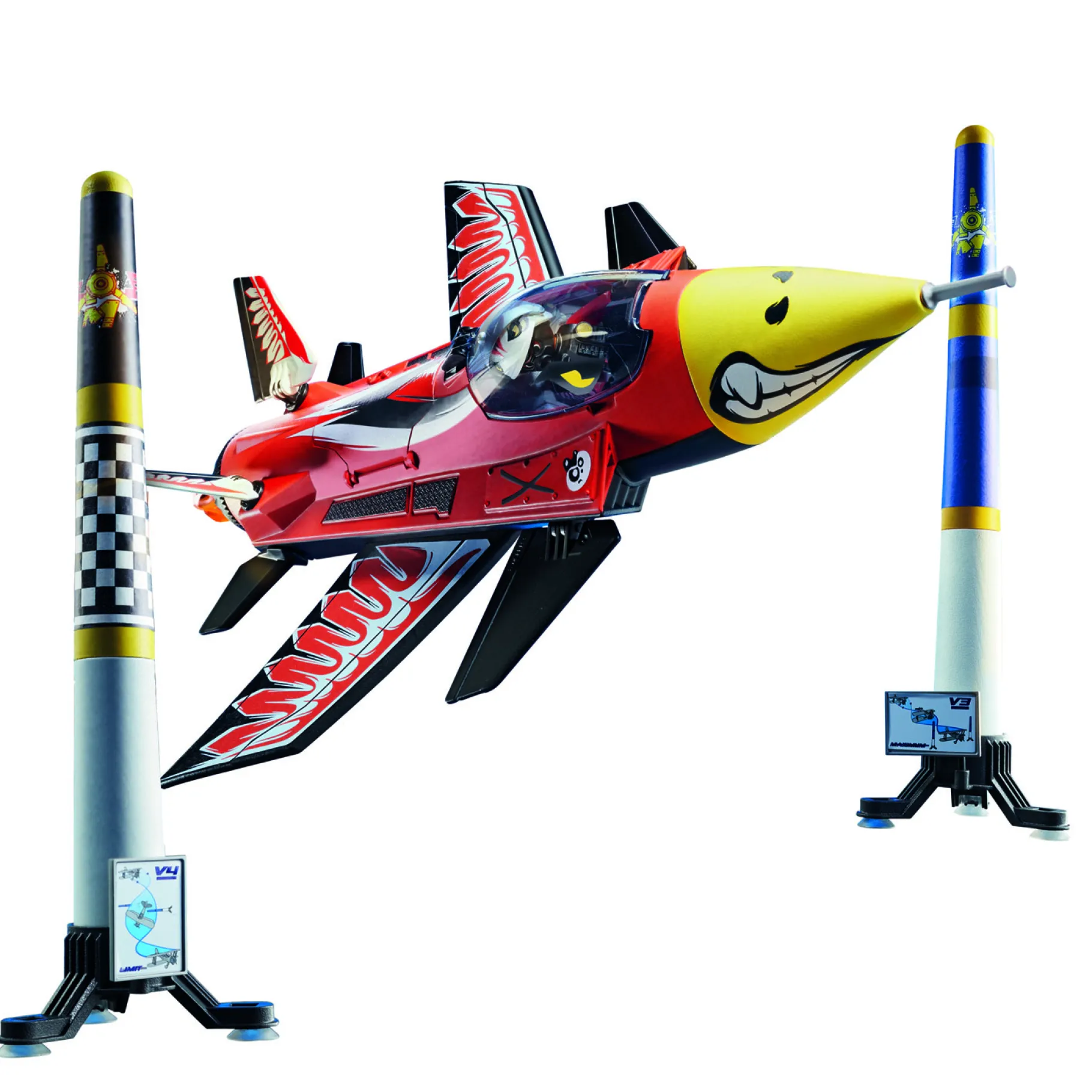 Jongens|Bouwstenen>Playmobil 70832 Air Stuntshow Jet