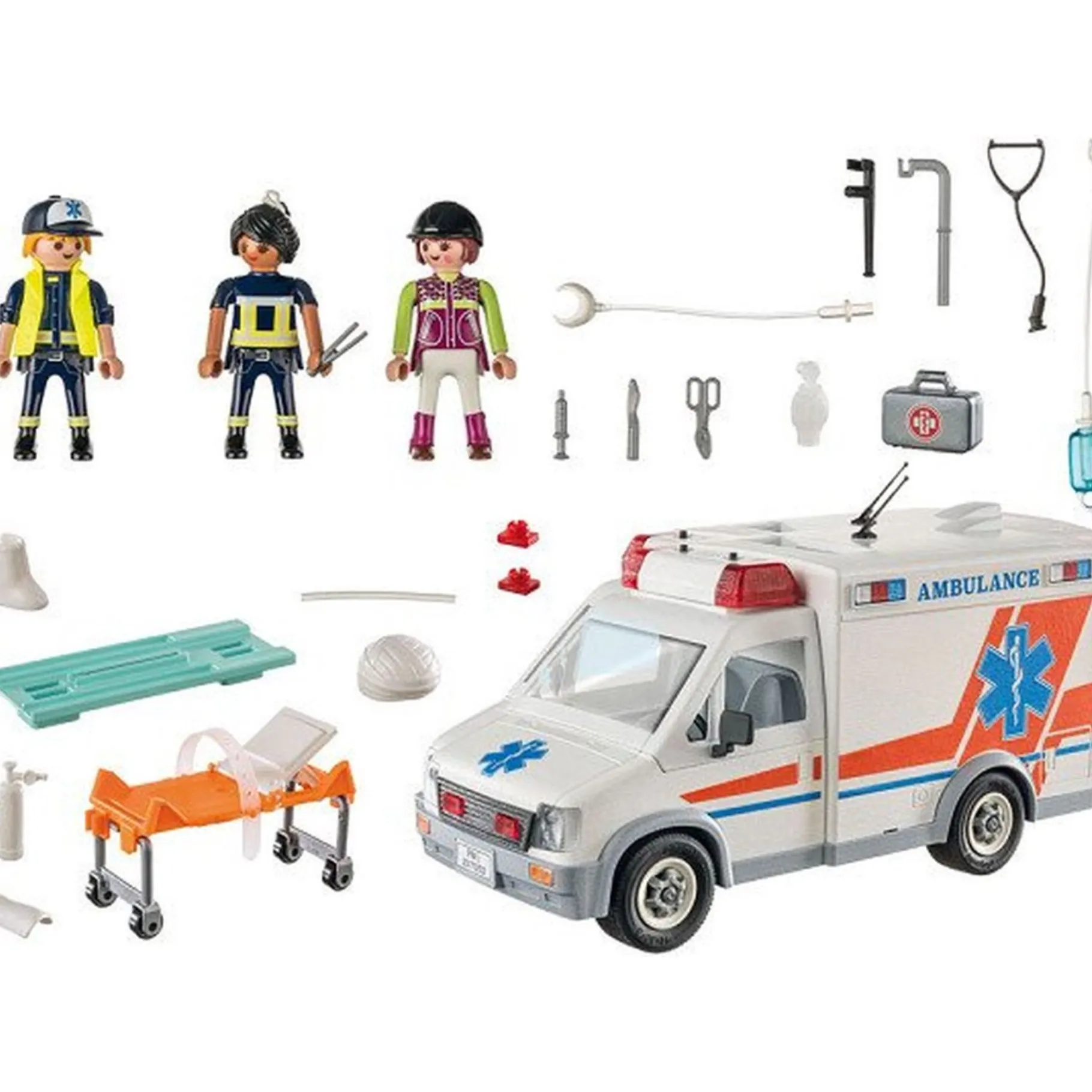 Jongens|Bouwstenen>Playmobil 71232 Ambulance Promo