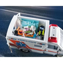 Jongens|Bouwstenen>Playmobil 71232 Ambulance Promo
