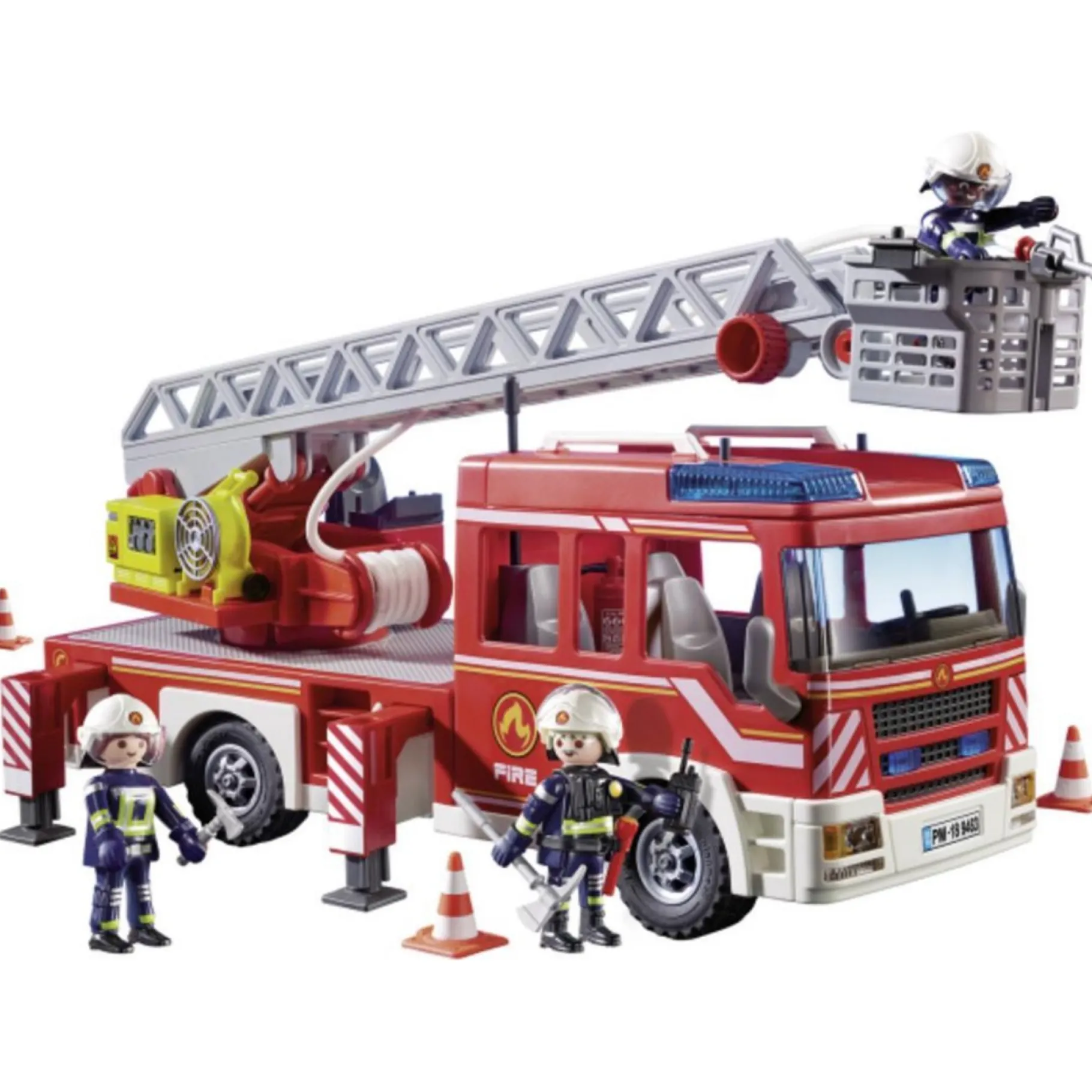 Bouwstenen|Jongens>Playmobil 9463 Brandweer Ladderwagen
