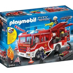 Bouwstenen|Jongens>Playmobil 9464 Brandweer Pompwagen