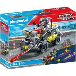 Bouwpakketten>Playmobil 71147 City Action Multiterreinwagen