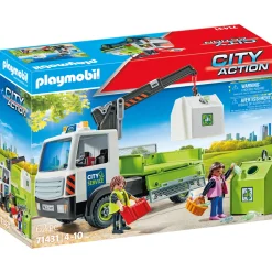 Bouwpakketten>Playmobil 71431 City Glasbak Ophaaldienst