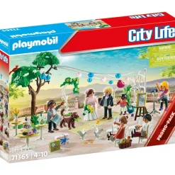 Jongens|Speelsets> Playmobil 71365 City Life Bruiloft Receptie