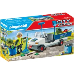 Bouwpakketten>Playmobil 71433 City Machine Straatveger