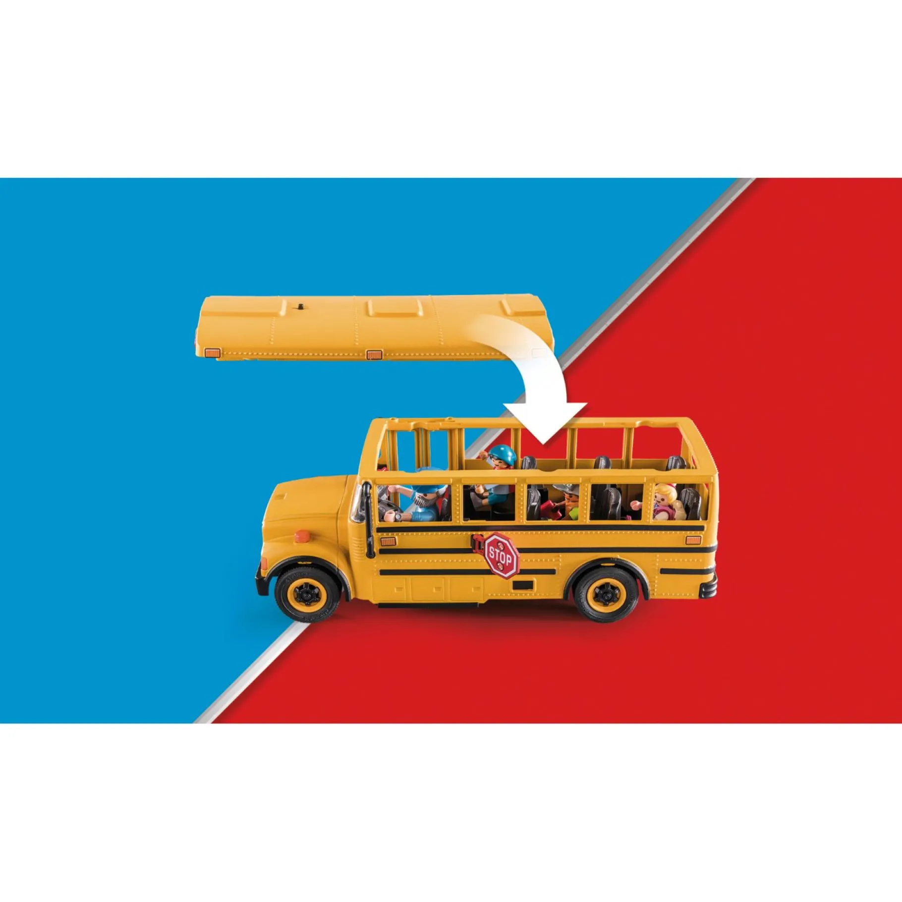 Jongens|Bouwstenen>Playmobil 71094 City Schoolbus