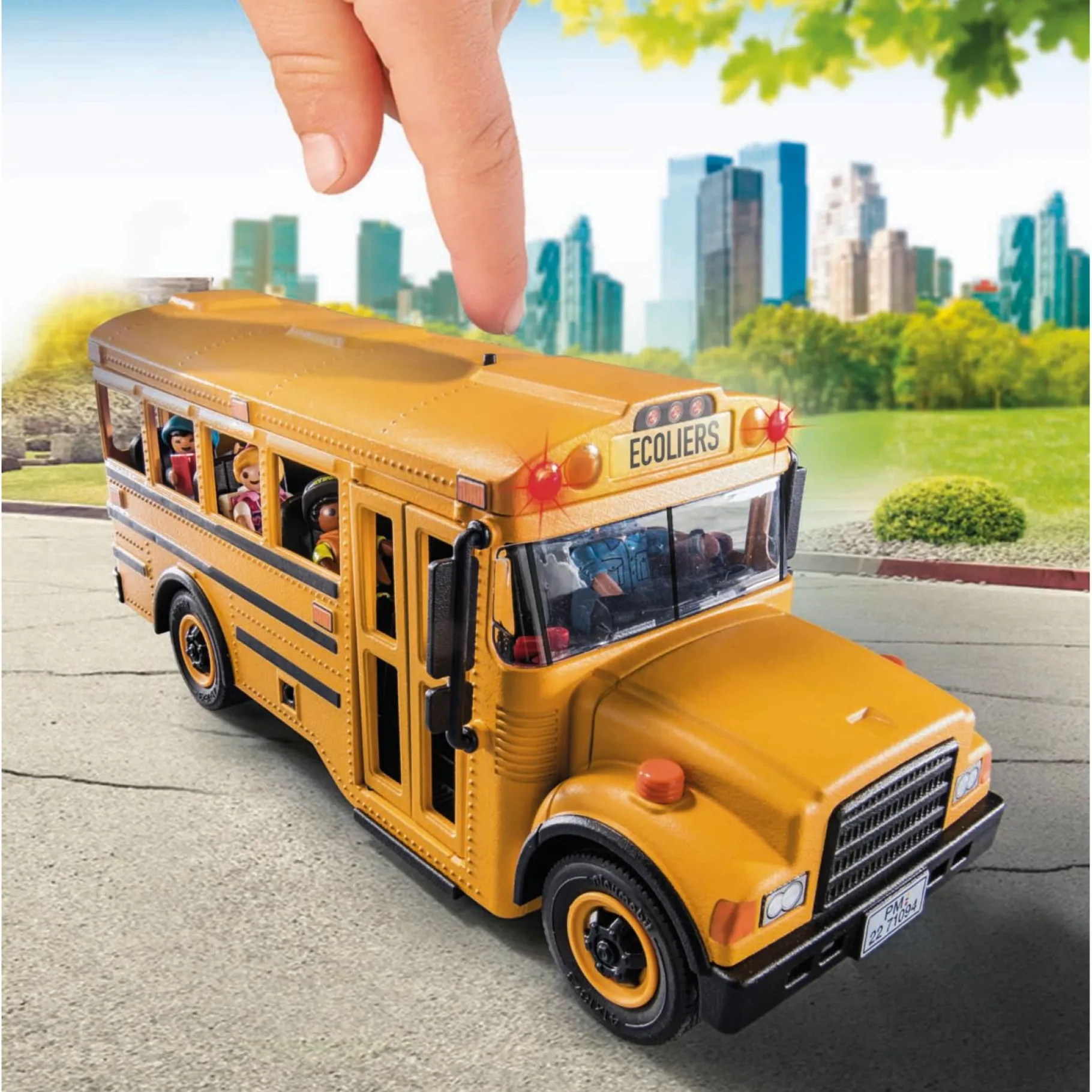 Jongens|Bouwstenen>Playmobil 71094 City Schoolbus