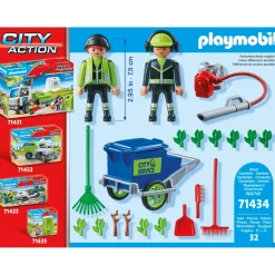 Bouwpakketten></noscript>Playmobil 71434 City Schoonmaakteam