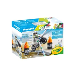 Bouwpakketten> Playmobil 71377 Color Motorcrosser