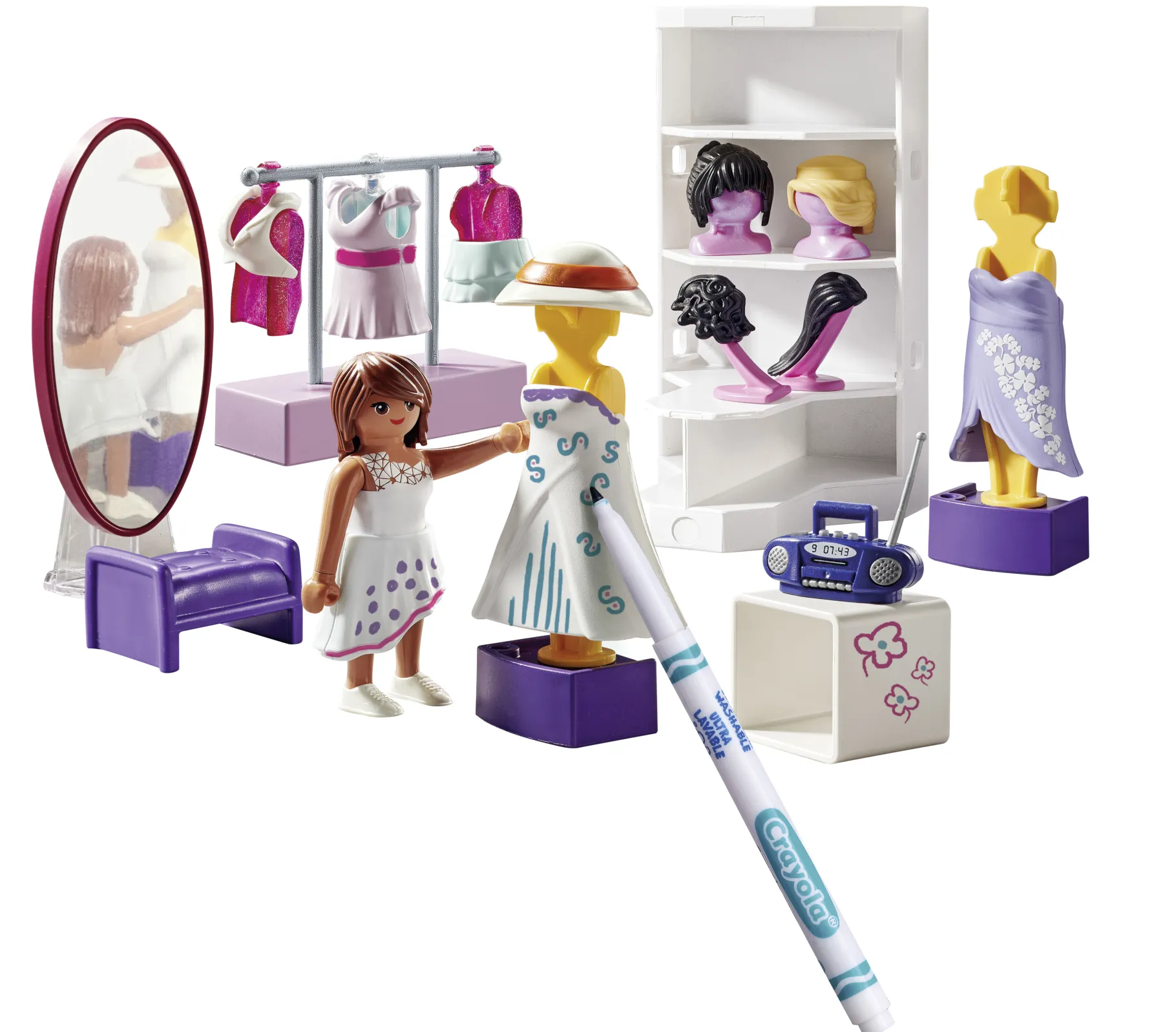 Bouwpakketten> Playmobil 71373 Color Ontwerpster