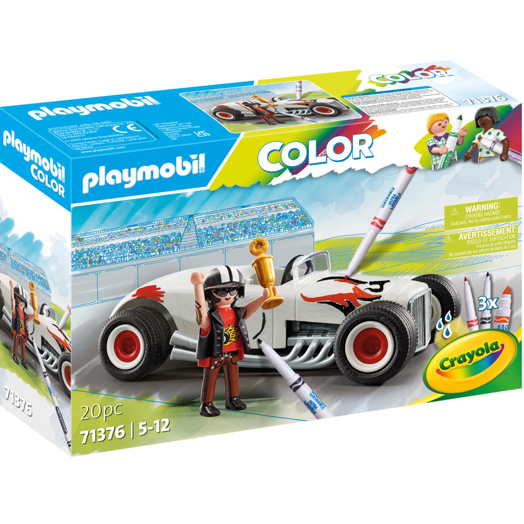 Bouwpakketten> Playmobil 71376 Color Racewagen