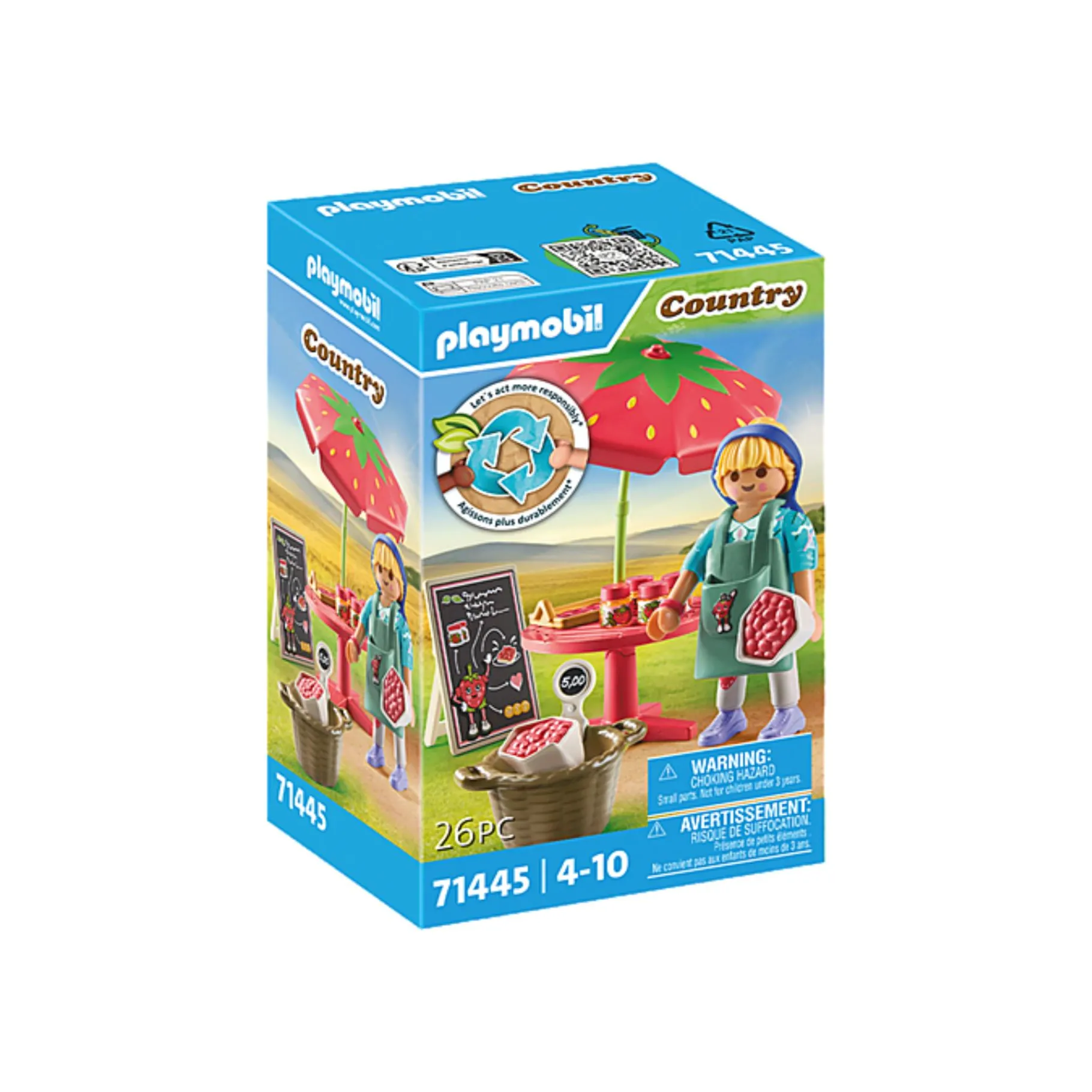 Jongens|Bouwstenen>Playmobil 71445 Country Huisgemaakte Jam Verkoopstand