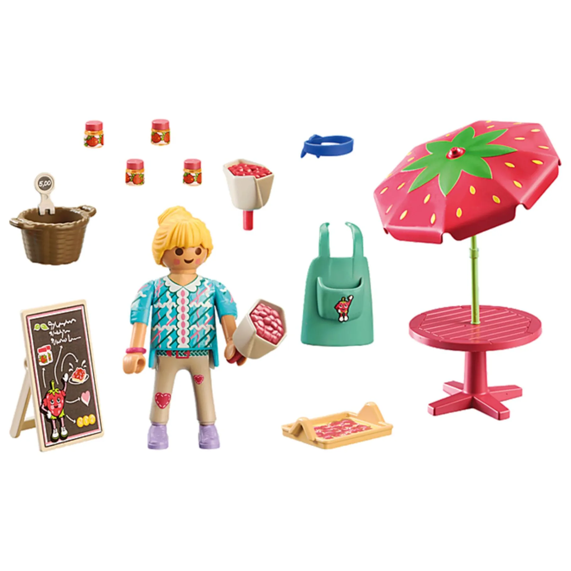 Jongens|Bouwstenen>Playmobil 71445 Country Huisgemaakte Jam Verkoopstand