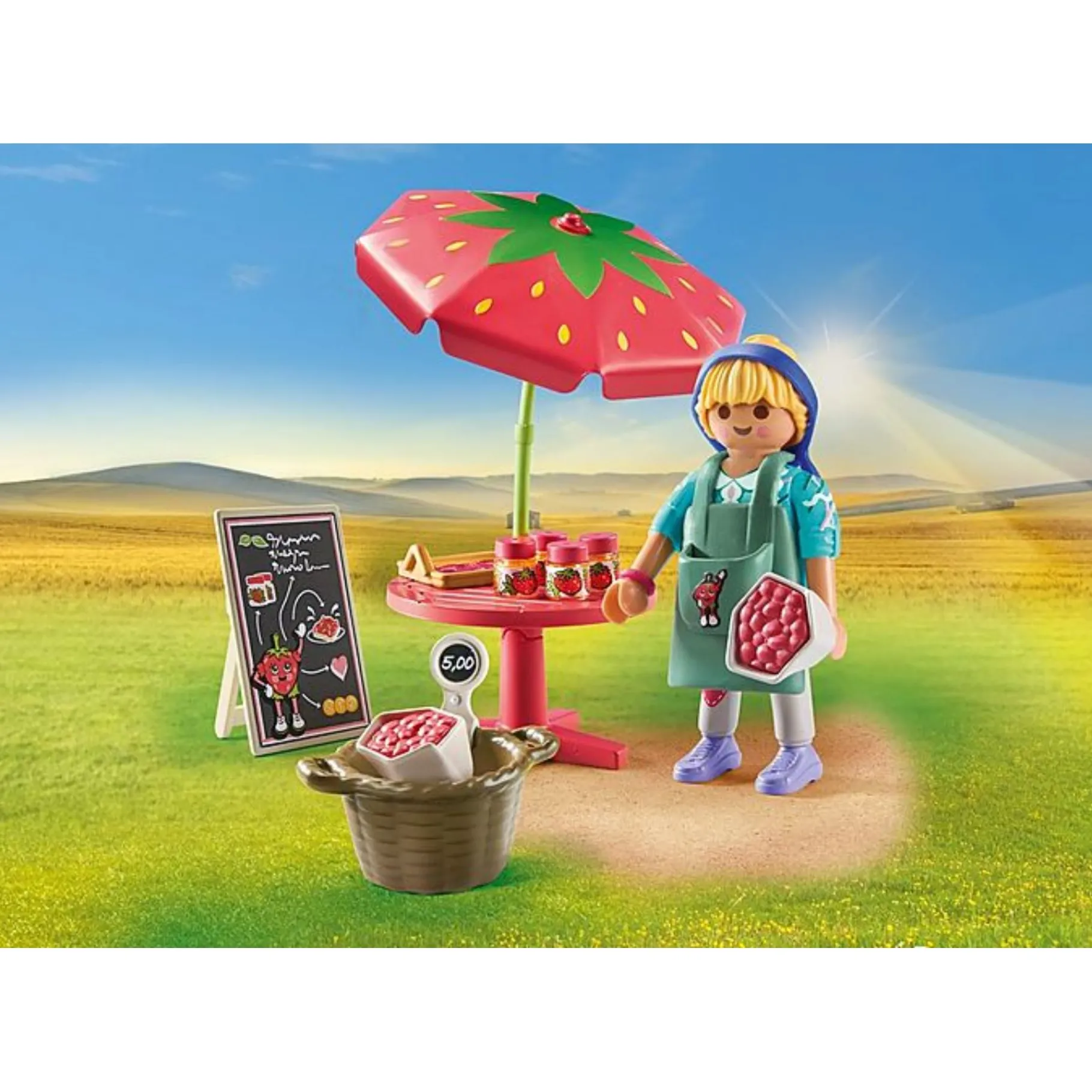 Jongens|Bouwstenen>Playmobil 71445 Country Huisgemaakte Jam Verkoopstand