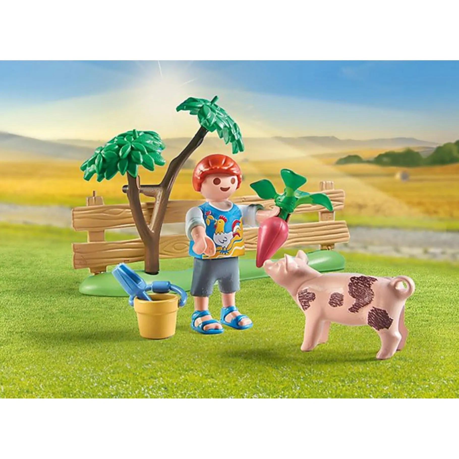 Jongens|Bouwstenen>Playmobil 71443 Country Idyllische Moestuin Bij De Grootouders