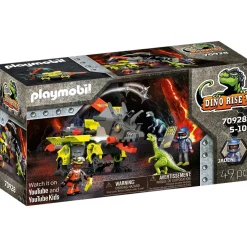 Bouwstenen|Jongens>Playmobil 70928 Dino Rise Robo Dino Vechtmachine