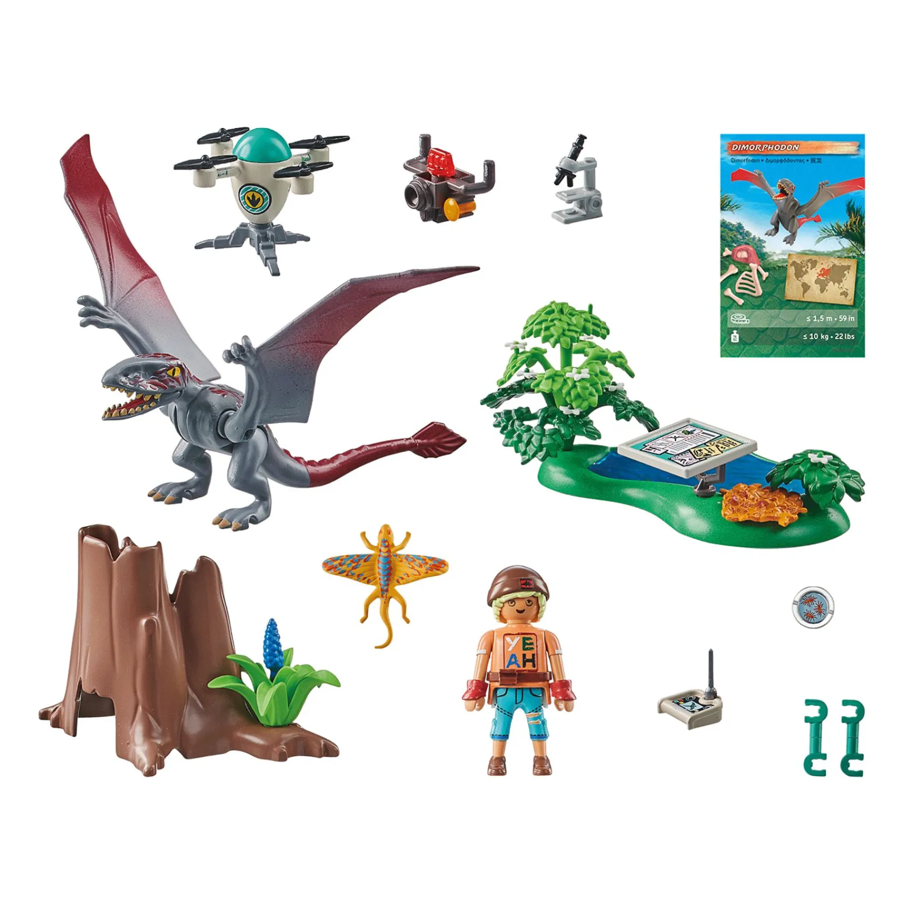 Jongens|Bouwstenen>Playmobil 71525 Dinos Observatiepost Voor Dimorphodon