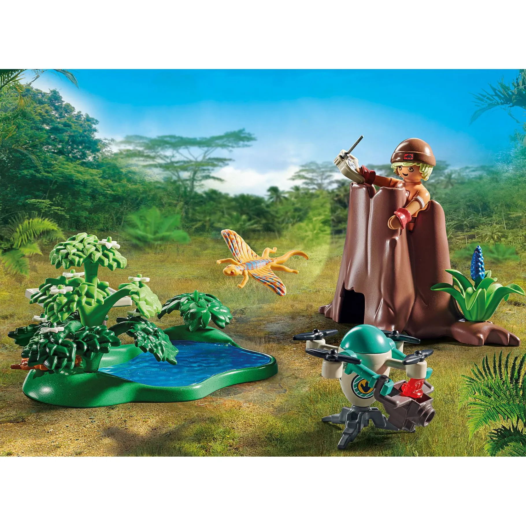 Jongens|Bouwstenen>Playmobil 71525 Dinos Observatiepost Voor Dimorphodon