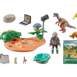 Jongens|Bouwstenen>Playmobil 71526 Dinos Stegosaurusnest Met Eierdief