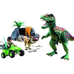 Bouwstenen> PlayMobil 71588 Dinos T-Rex Aanval Speelset