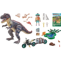 Jongens|Bouwstenen>Playmobil 71524 Dinos T-Rex Sporenonderzoek
