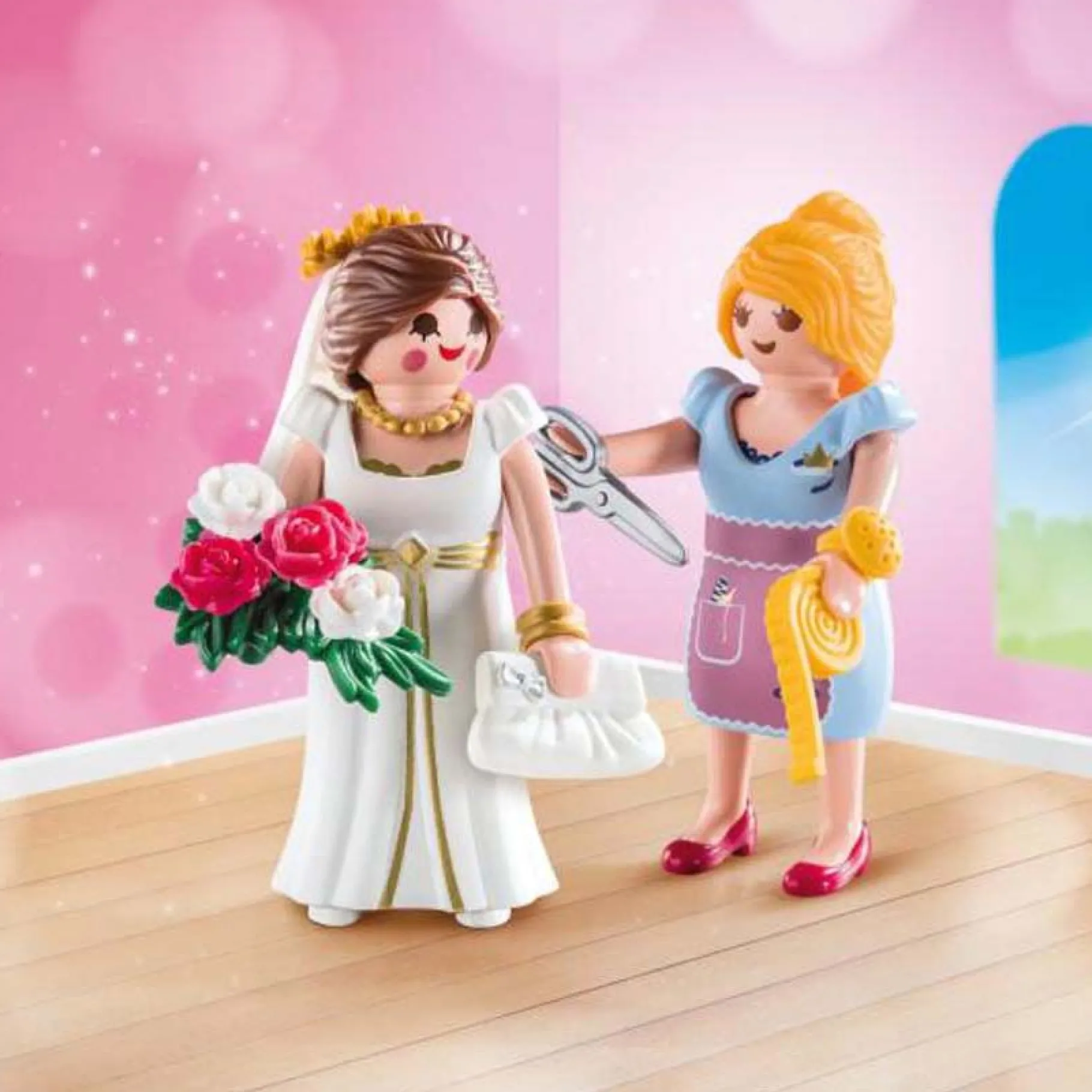 Jongens|Bouwstenen>Playmobil 70275 Duopack Prinses En Kleermaakster