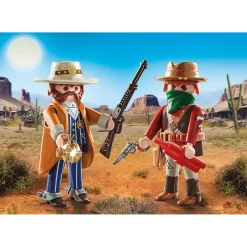 Jongens|Bouwstenen>Playmobil 71508 Duopacks Bandieten En Sheriffs