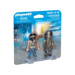 Jongens|Bouwstenen>Playmobil 71505 Duopacks Tactische Politie-Eenheid en Bandiet