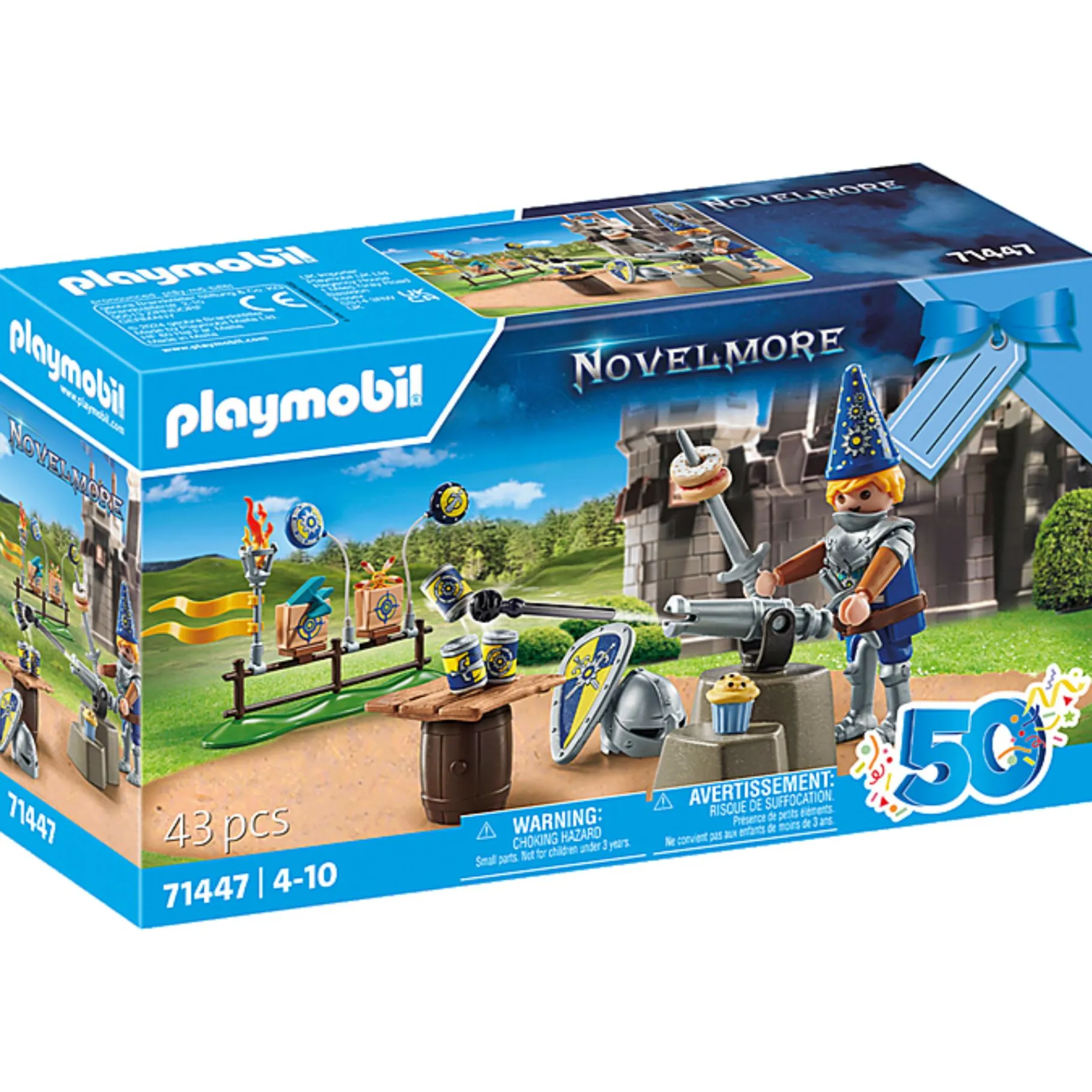 Jongens|Bouwstenen>Playmobil 71447 Gift Set Ridder Verjaardag