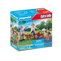 Jongens|Bouwstenen>Playmobil 70990 Grootouders Met Kleinkinderen