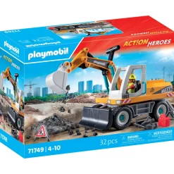 Speelsets|Jongens>Playmobil 71749 grote graafmachine
