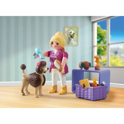 Speelsets|Jongens>Playmobil 71747 hondentrimmer