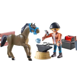 Bouwpakketten>Playmobil 71357 Horses Hoefsmid
