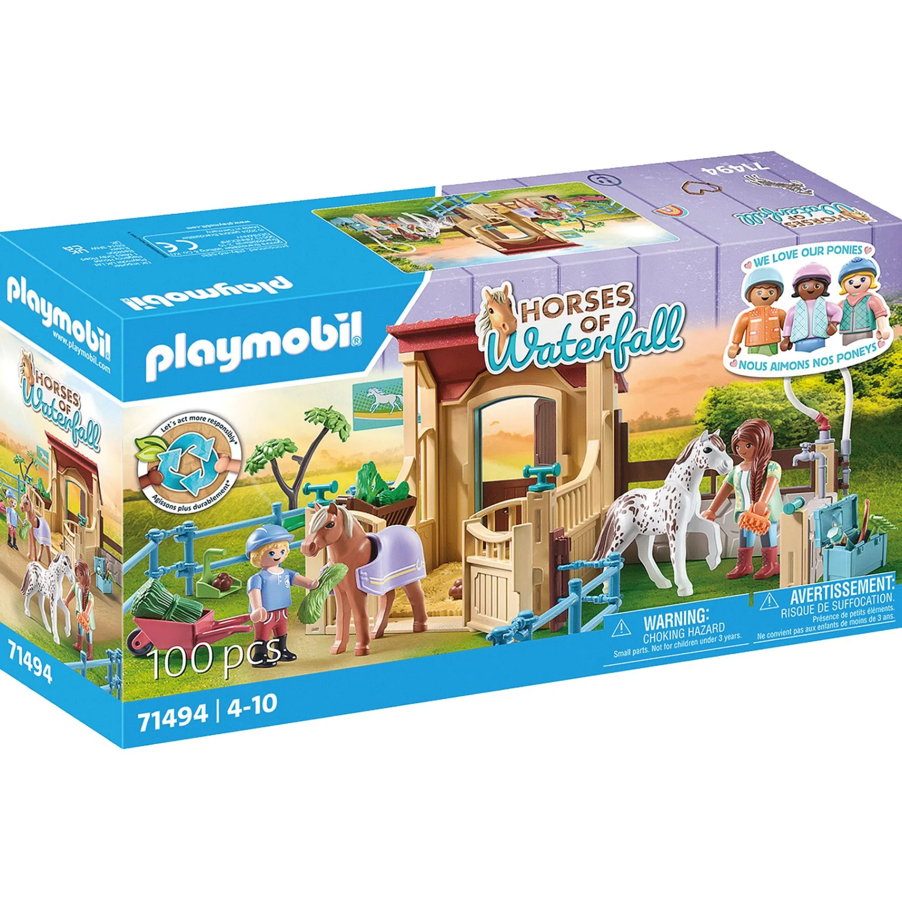 Bouwstenen|Jongens>Playmobil 71494 Horses Of Waterfall Manege
